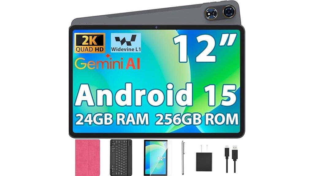 12 inch android tablet