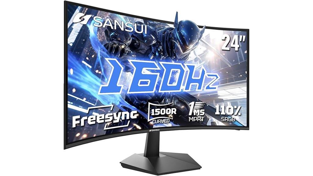 24 inch curved gaming monitor
