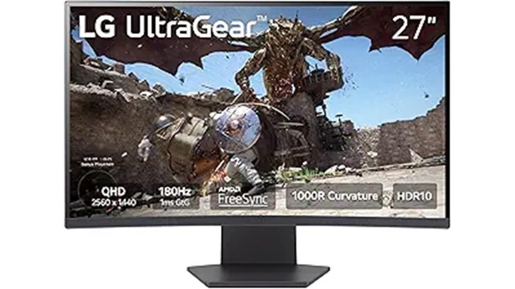 27 inch curved gaming monitor