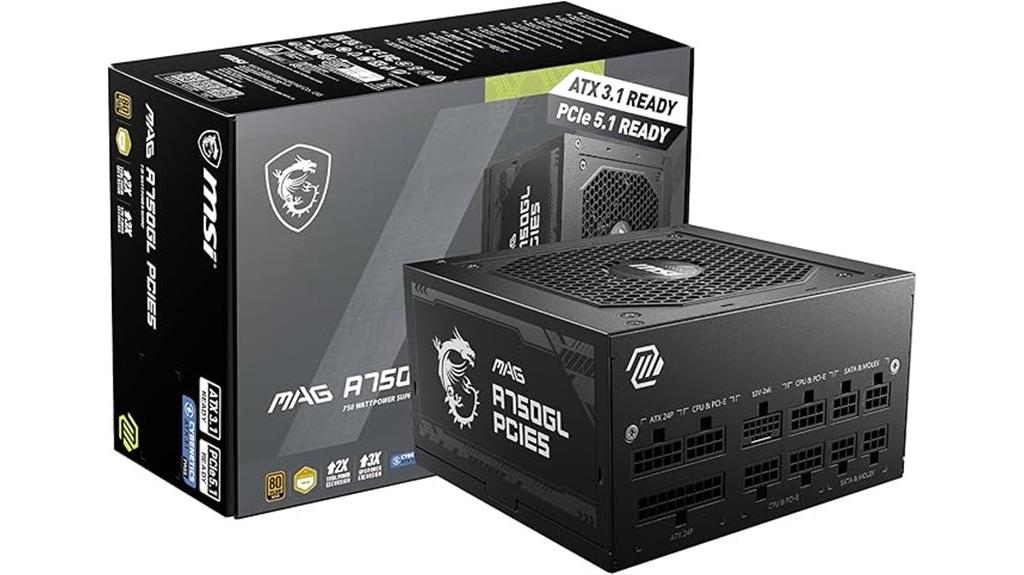 750w fully modular power supply