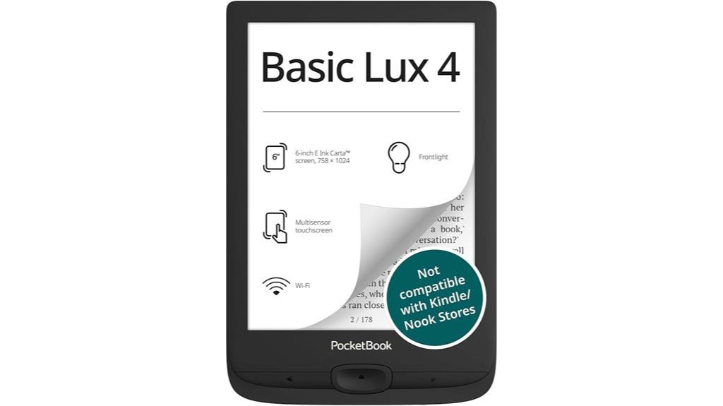 affordable e reader with frontlight