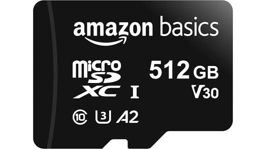 amazon basics 512gb sdxc