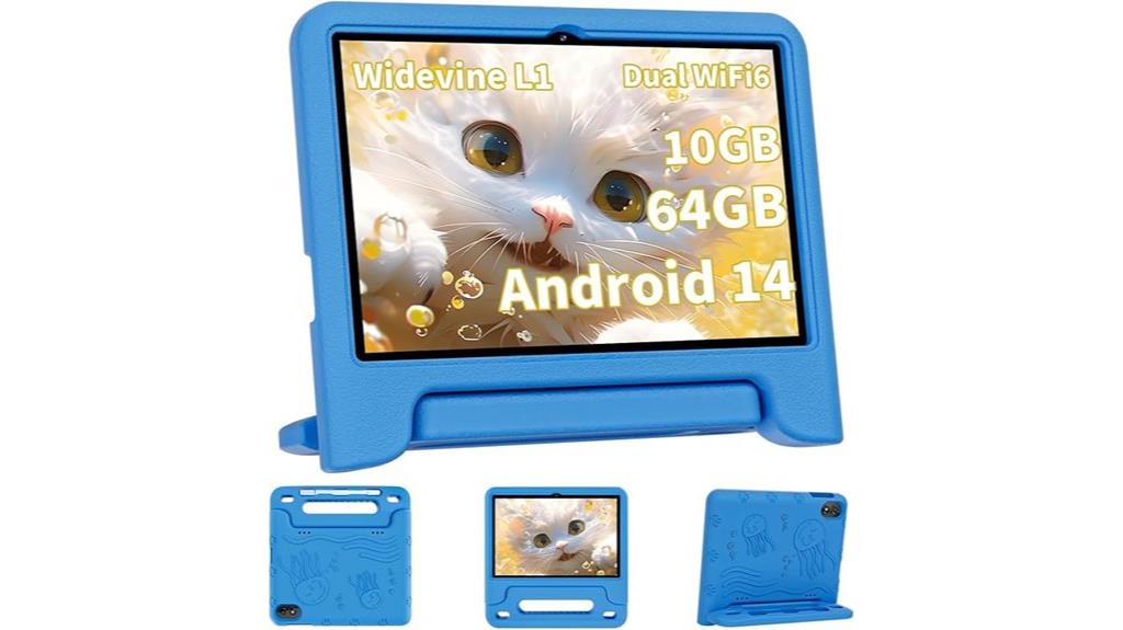 android 14 kids tablet