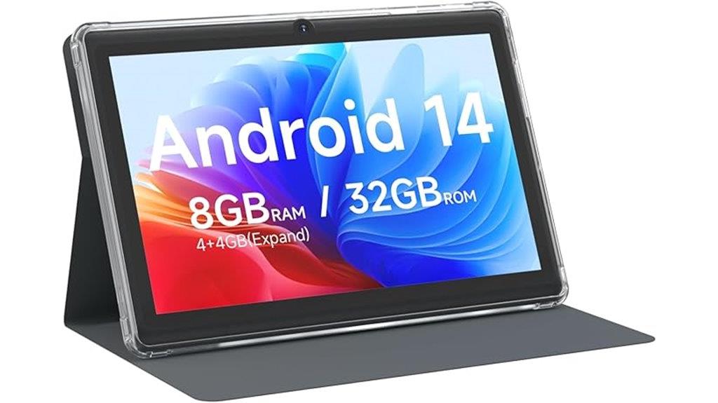 android 14 tablet with case
