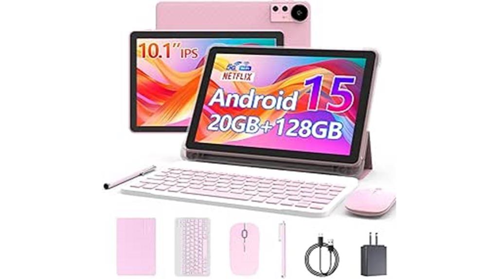 android 15 tablet with keyboard