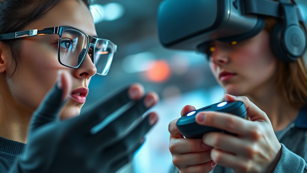 ar and vr control methods