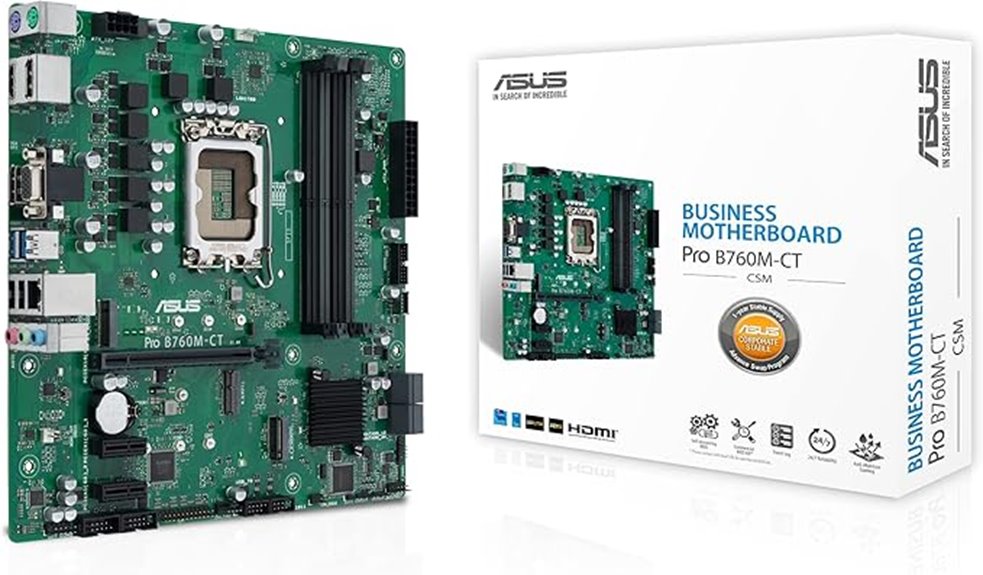 asus pro b760m motherboard