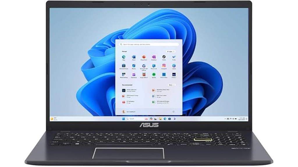 asus slim laptop model
