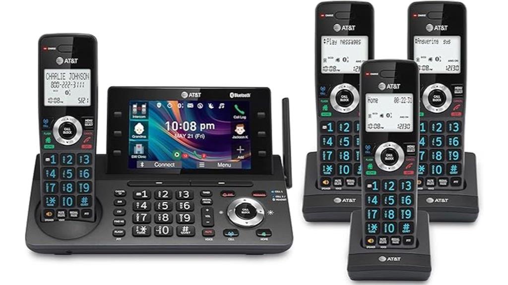 at t cordless phone system