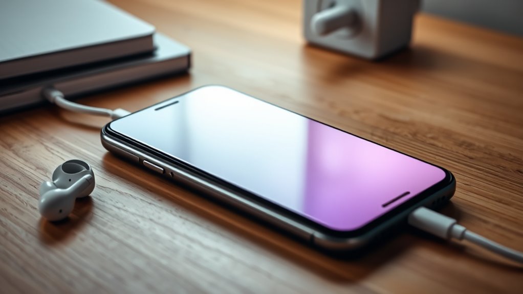 avoid using phone during charging