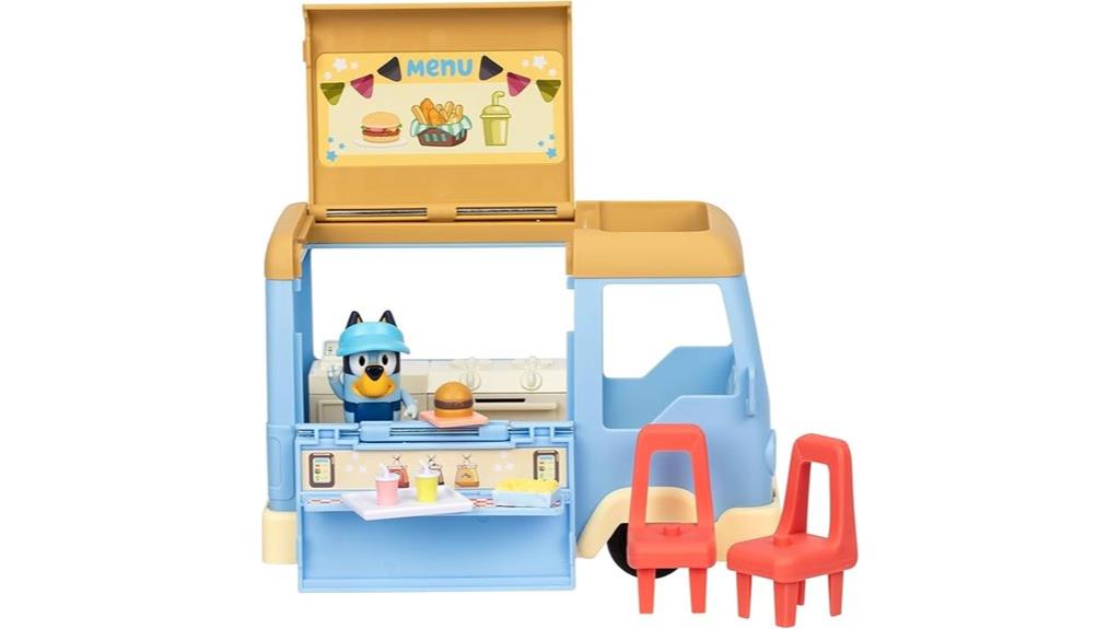 bluey food truck toy