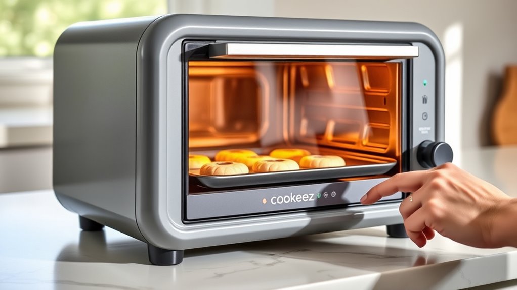 child safe user friendly oven