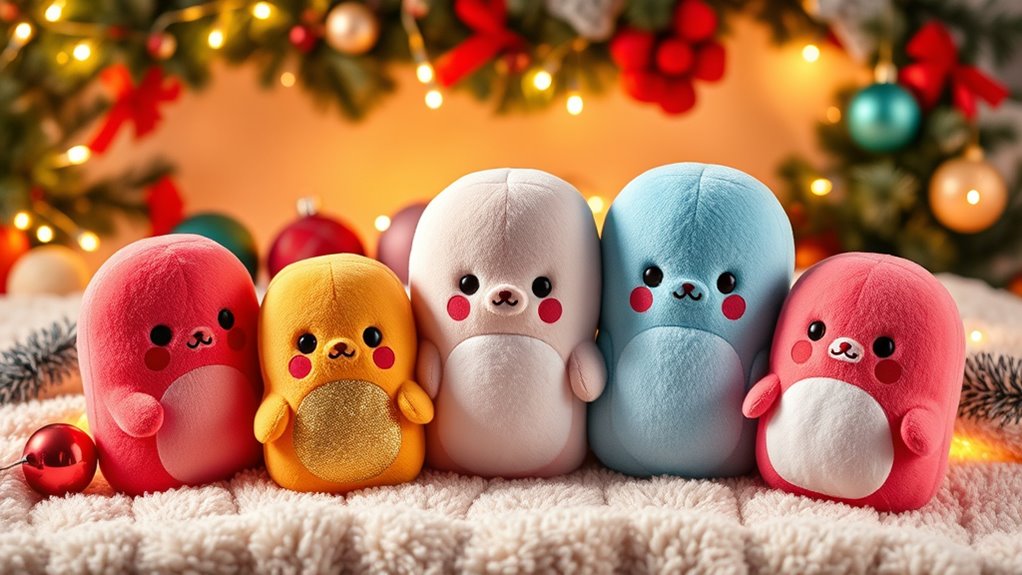 choosing holiday plush toys