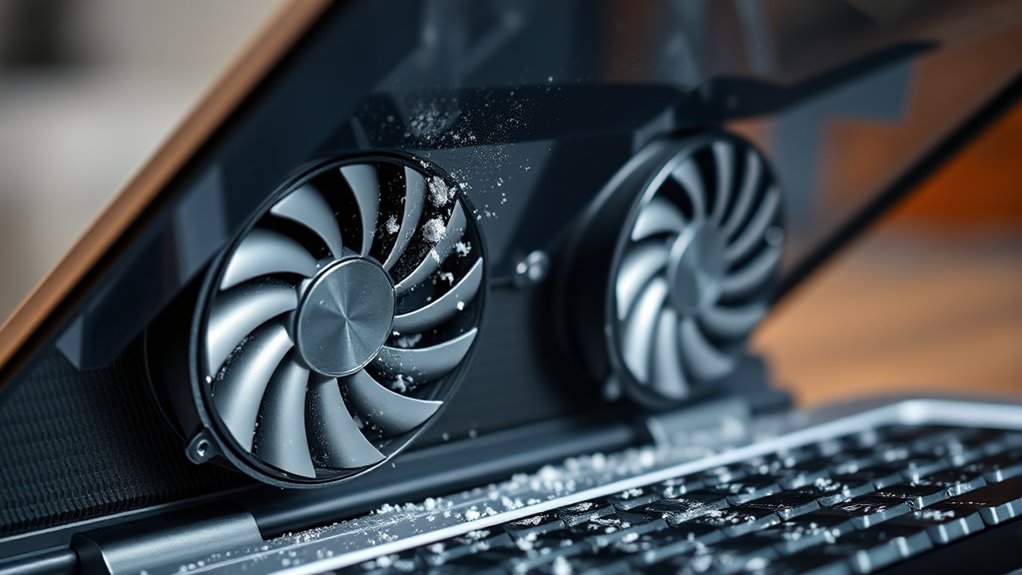 clean vents and fans