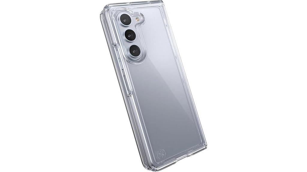 clear foldable phone case