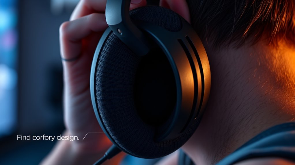 comfortable adjustable cushioned fit