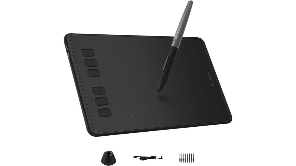 compact drawing tablet with stylus