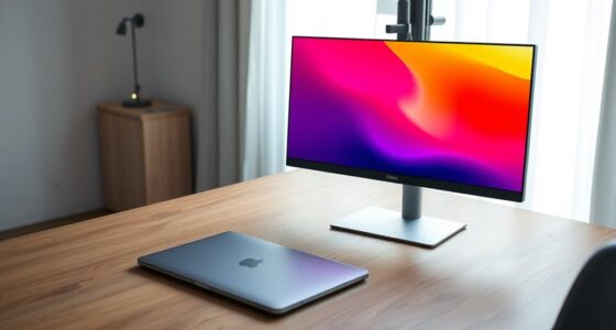 comparing external and laptop screens