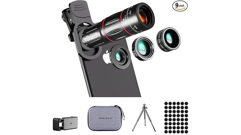 complete smartphone lens kit
