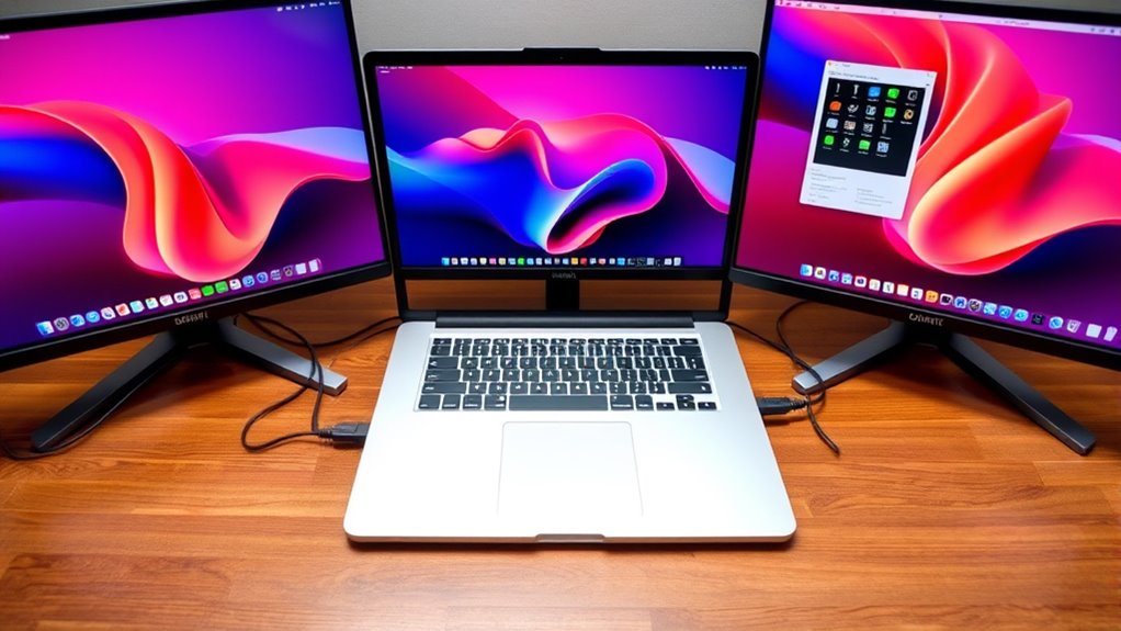 connect and configure displays