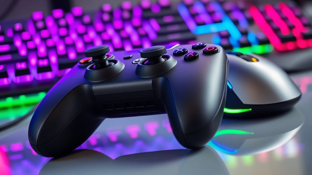 controller versus keyboard comparison