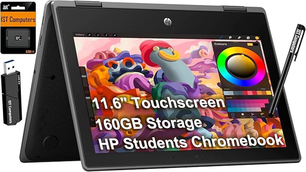 convertible 11 6 touchscreen laptop