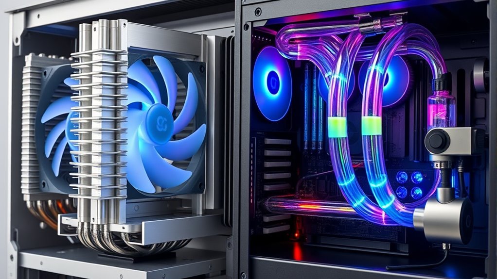 cooling system setup and maintenance