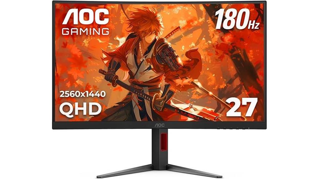 curved 27 inch gaming monitor
