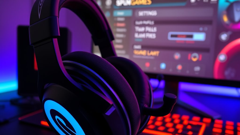 customizable audio and lighting