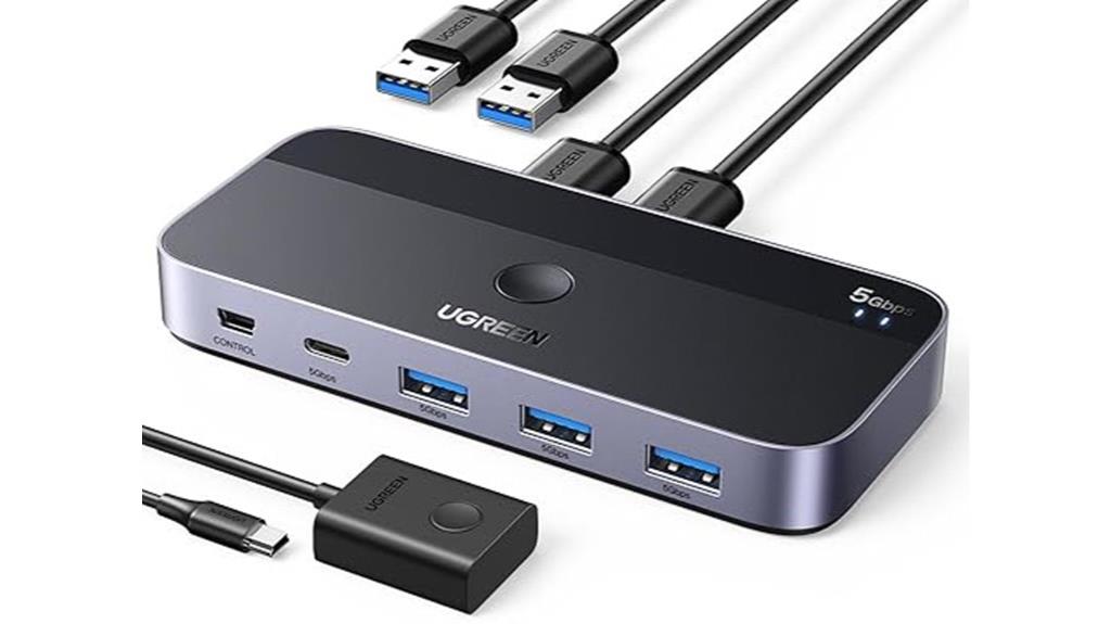 dual computer usb switch