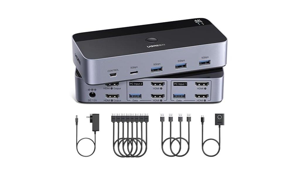 dual monitor hdmi kvm