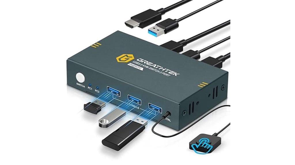 dual pc hdmi usb