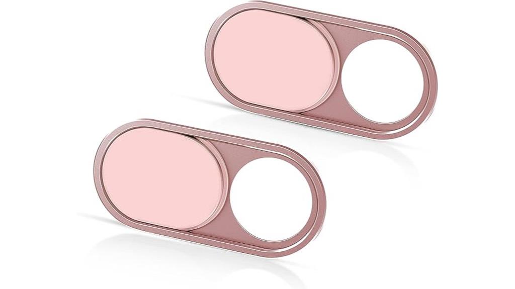 dual privacy webcam covers