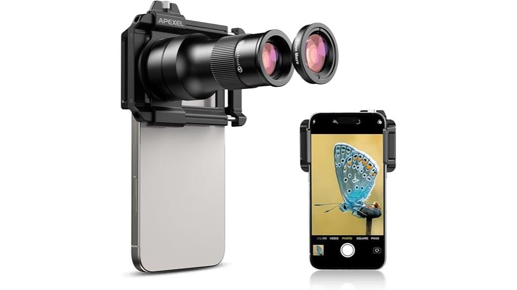 dual purpose phone lens kit