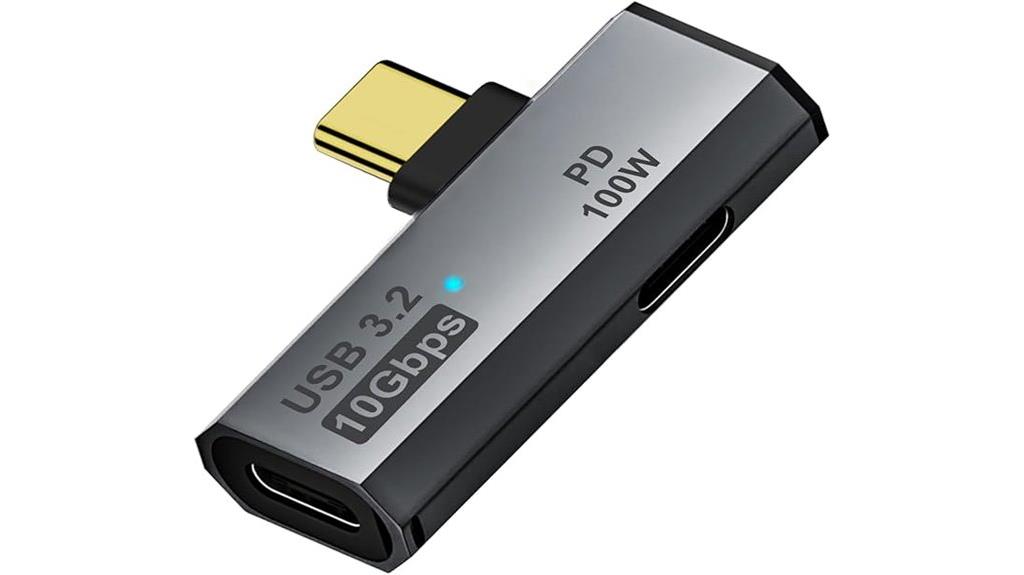 dual usb c audio charger