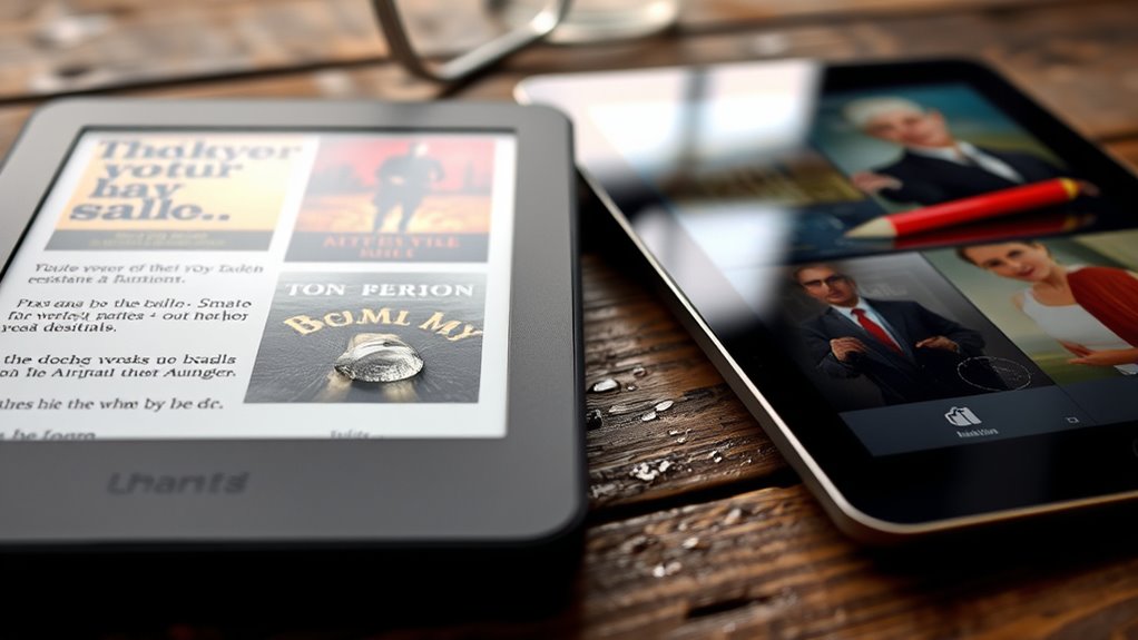 durable water resistant reading devices