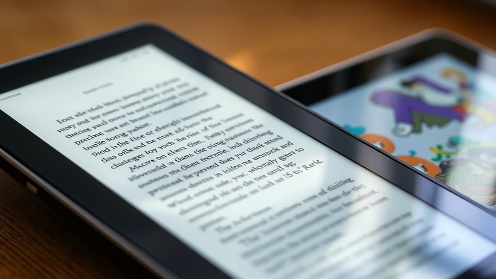 e ink glare reduction