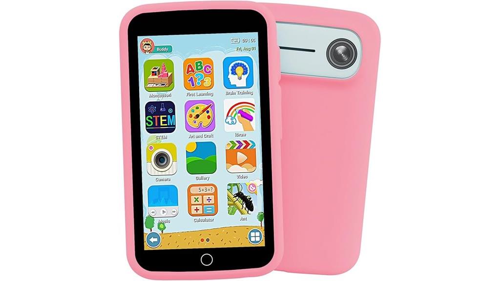 educational touchscreen kids phone