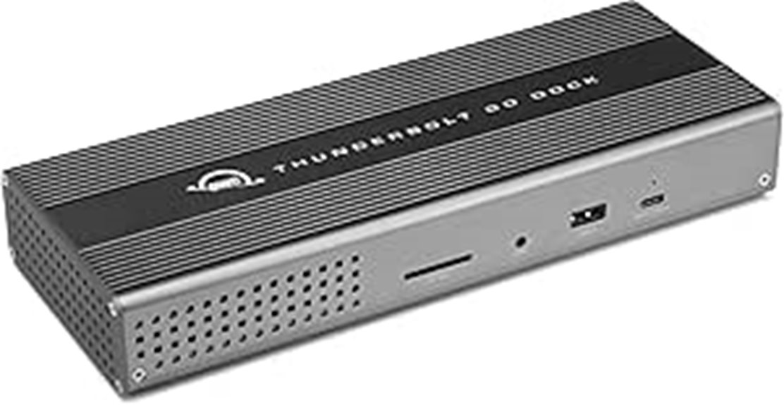 eleven port thunderbolt dock