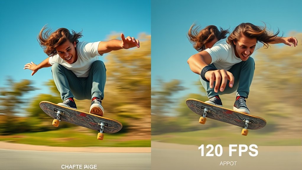 enhanced motion clarity perception