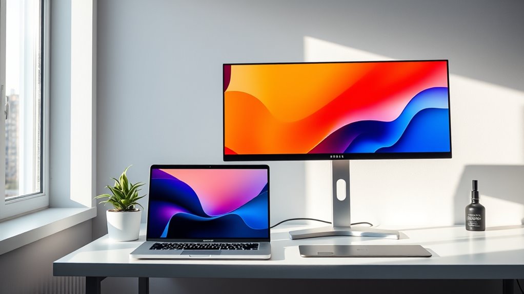 enhanced productivity and visuals