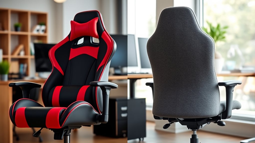 ergonomic comfort comparison