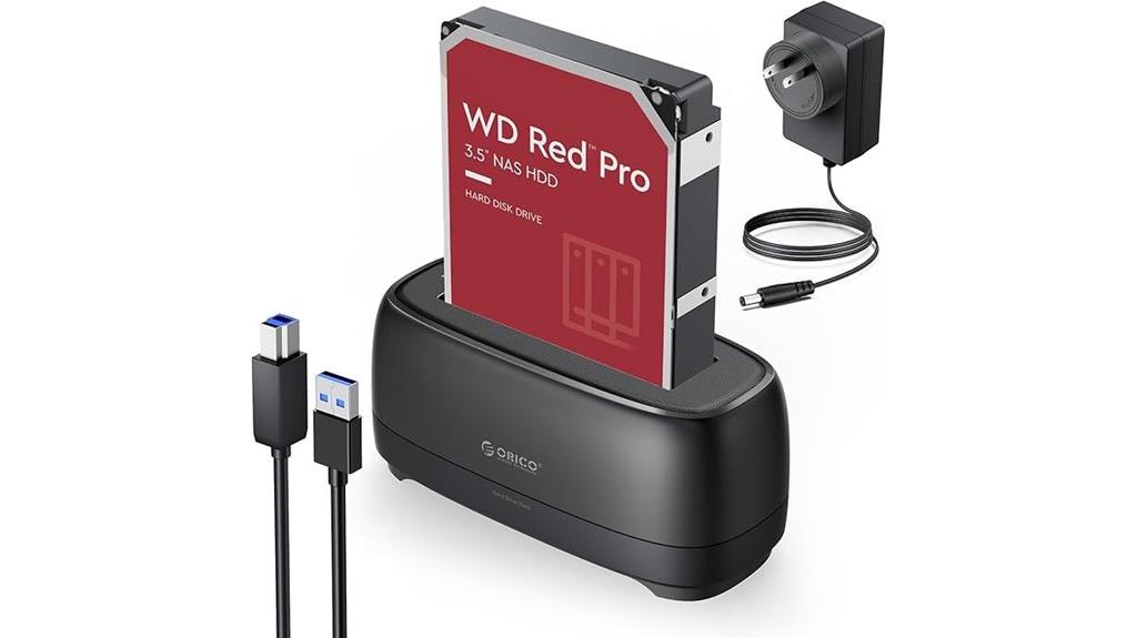 external hdd ssd dock