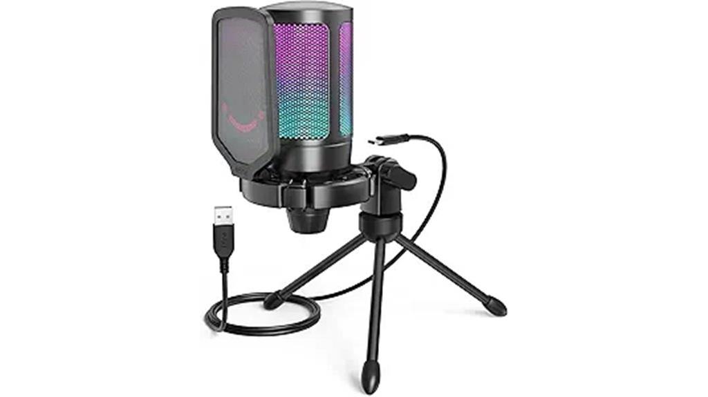 fifine gaming usb microphone