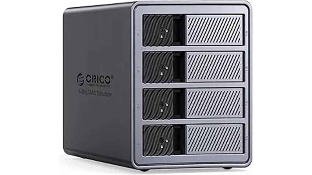 four bay raid enclosure