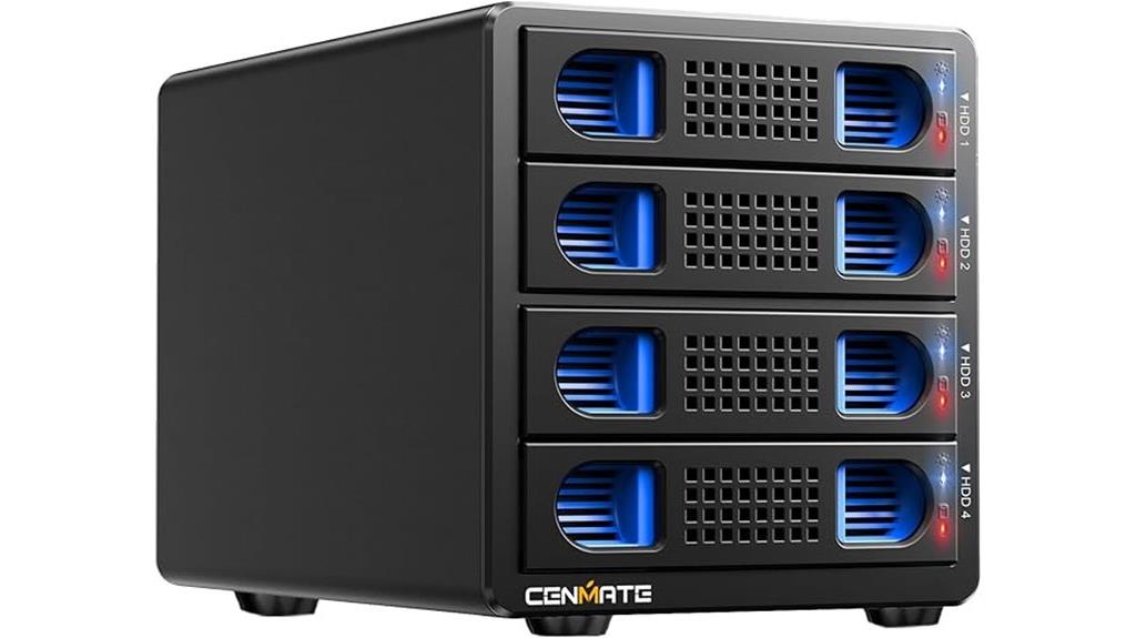 four bay sata drive enclosure