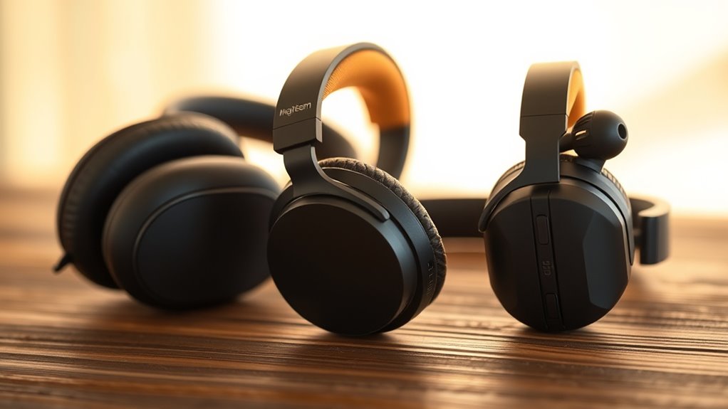 headphones features noise cancellation