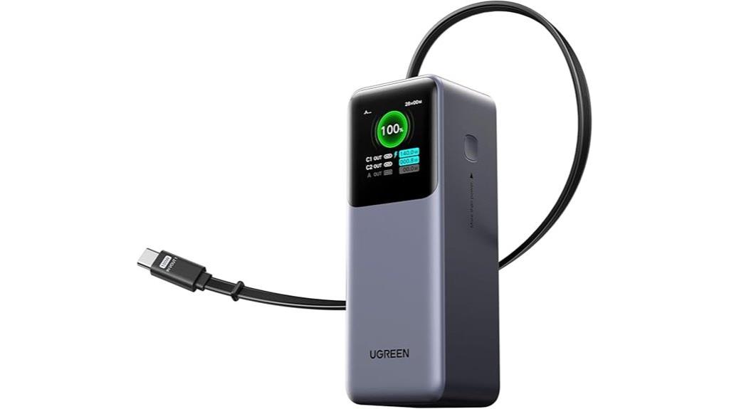 high capacity 165w power bank