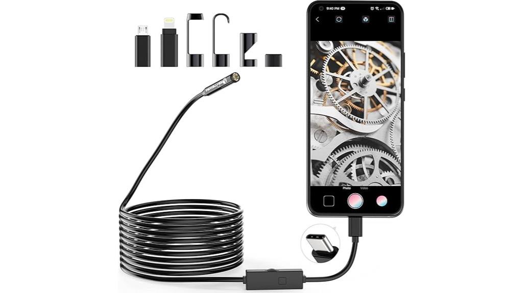 high definition smartphone endoscope