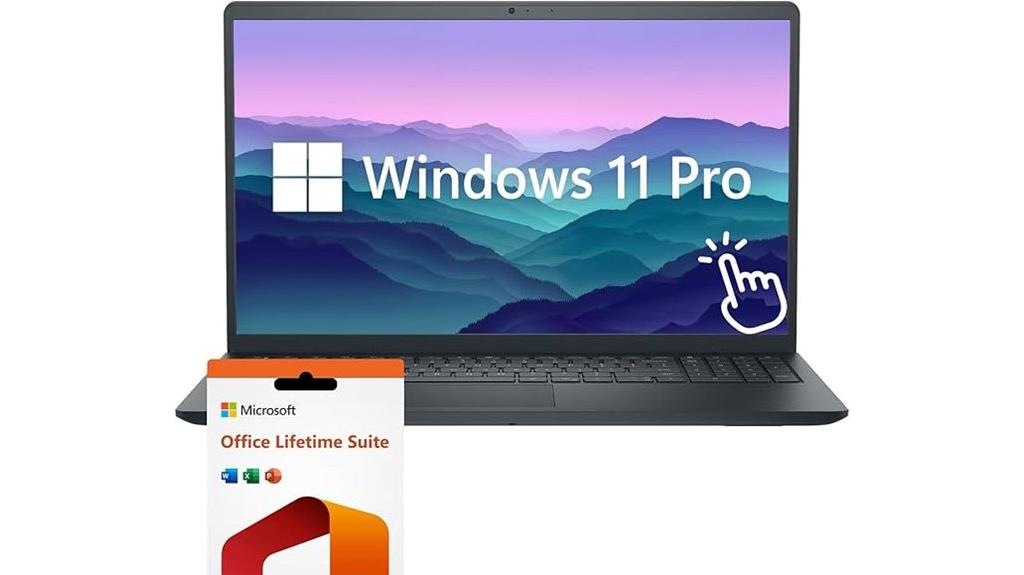 high performance touchscreen business laptop